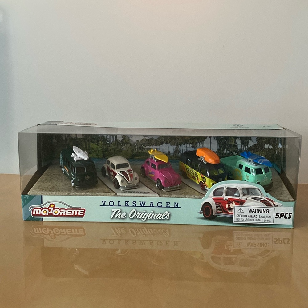 Marjorette Volkswagen The Originals 5pcs pack Die-Cast Car